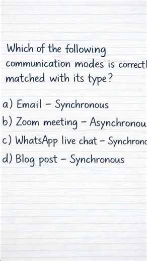 Correctly Matched Communication Mode | UGC NET ICT Question