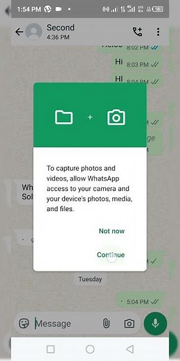 allow whatsapp access to your microphone and your camera | whatsapp video call not working