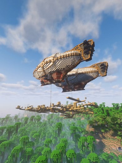 We took the whole mineshaft! #minecraft #minecraftmemes #minecraftmods #createmod #moddedminecraft
