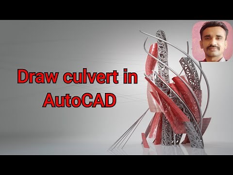 TYPES OF CULVERT DRAW IN AUTOCAD | 9k Viewer watch Beginner Tutorial material