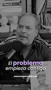 The problem starts with you 🫵 | Horacio Marchand