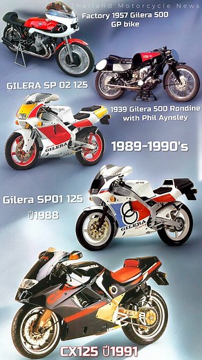 Gilera CX125 - จุดเริ่มต้นแห่งอนาคต‼️ Thailand Motorcycle News #Gilera #CX125 #Giuseppe #Gilera #Factory #1957s #Gilera500 #GPbike #GILERA #SP02 #125cc #1989s #1990s #SP01 #1988s #1991s #sportbike #legend #ThailandMotorcycleNews | Thailand Motorcycle News