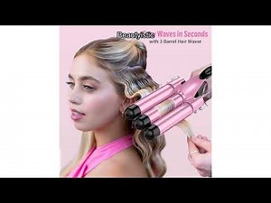 BESTOPE 5-in-1 Curling Wand Review: Is This Pink Waver Iron Worth It?