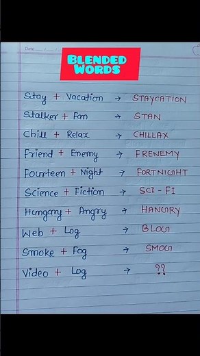 Enter the Spellbinding World of Blended Words!