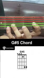How To Play The G#5 Chord On Guitar - Guvna Guitars