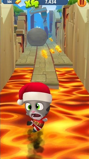 Talking Tom Gold Run Challenge Funny Fails 😂🥶 Crazy Moments #shorts #tomgoldrun