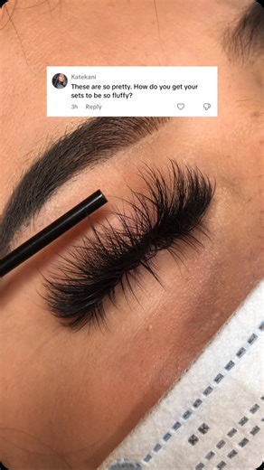 Uni | Lash Couturier + Mentor | Los Angeles, CA on Instagram: "How do you get them so fluffy? A question that’s been frequent even after five years. The technique is taught in our lash design ebooks and our flagship 8 week program. I have always been willing to share. Now, as far as @uniqbypoisedlux - it was very important that my lash designs were at least 90% translated into this at home application method. And after a year- we released Uniq’s first drop ever that included both handmade strip 