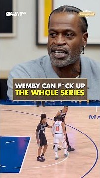 Wemby's taking shots all series long 👀😤