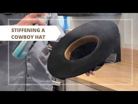 How to Stiffen a Cowboy Hat