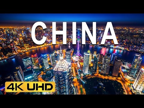 Flying Over China 4K Ultra HD | Dolby Vision with Relaxing Music - Ancient Beauty & Modern Skylines