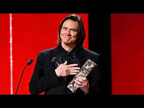 Jim Carrey Honored with Honorary César Award at 51st César Film Awards in Paris