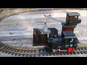 LGB Gartenbahn die kleine Dicke nach dem Umbau von Analog auf digital