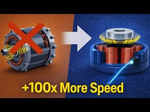 New Fastest Motor Runs Without Bearing – Here’s How