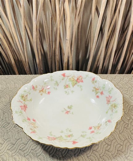 Vintage Hutschenreuther Bavaria Dinner Plate: Gold Rim Floral Porcelain, 9 7/8" - Etsy