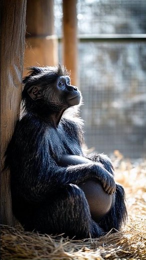 PREGNANT Monkey Shows LOVE for Her Baby