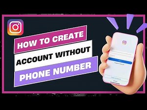 How To Create Instagram Account Without Phone Number !