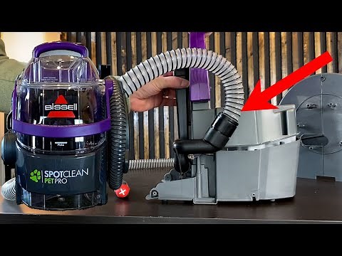 How to Change the Hose on a Bissell Spotclean Pet Pro
