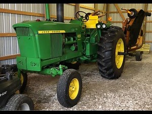 Walk Around and Cold Start of a 1967 John Deere 4020