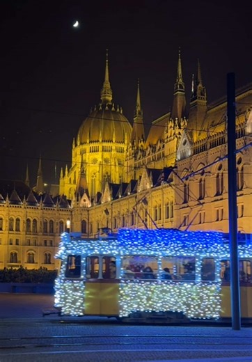 Explore Budapest's Christmas Light Trams 2023