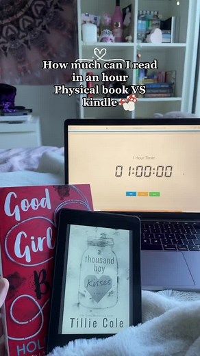 Reading Progress Comparison: Physical Book vs Kindle