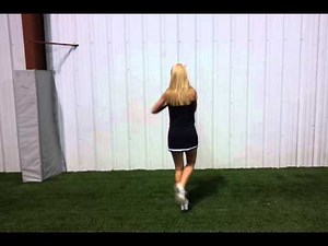 K-State Cheer Wabash Dance to music.