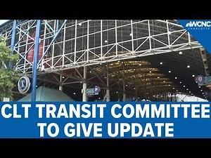 Charlotte Transit Committee discussing 2030 Transit Corridor System Plan