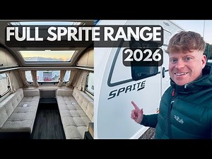 2026 Sprite Full Range Tour | All 4 Models Together | Alpine & Major Award Winners