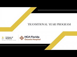 Transitional Year Program