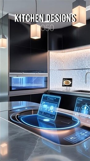 What Kitchens Will Look Like in 2050 😱😱 #innovation #shortvideo #shorts #viral #futurekitchens