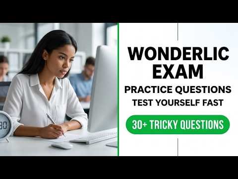 2026 Wonderlic Test Practice: Hardest Questions To Help You Pass Fast and Score High