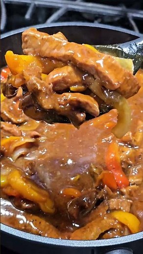 The BEST Pepper Steak Recipe!