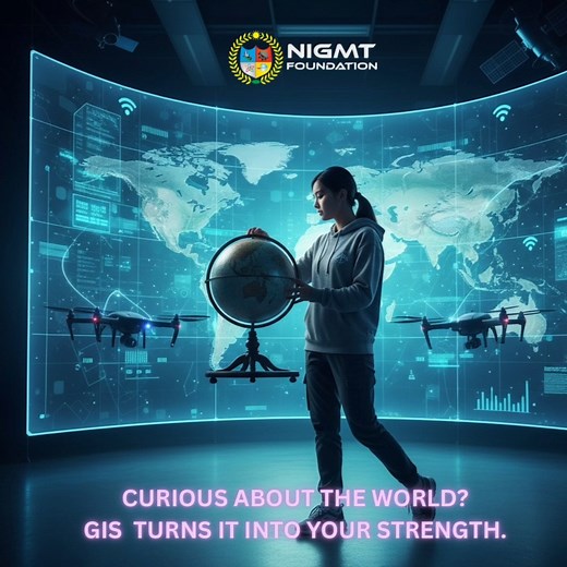 GIS technology is transforming city planning, enabling smart infrastructure and sustainable, data-driven urban development. www.learn.nigmt.org | www.nigmt.org | 085859 91286 #GIS #UrbanPlanning #SmartCities #geoinformatics #remotesensing | Netra Institute of Geoinformatics, Management & Technologies