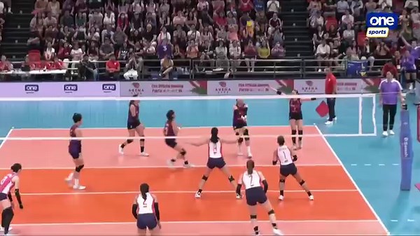 HISTORY HAS BEEN MADE! 💜 In a crazy turn of events, the Choco Mucho Flying Titans find themselves in a new chapter of the history books after snapping their 12-game losing streak to the Creamline Cool Smashers in the opening game of the #PVL 2024 All-Filipino Conference semifinals. #PVL2024 #PVLonOneSports #TheHeartofVolleyball | One Sports