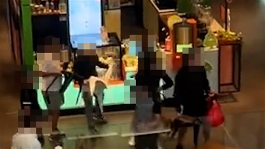 Major update after wild food court brawl