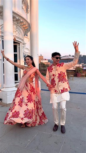 Bride and Groom's Grand Entry on Mehndi Day