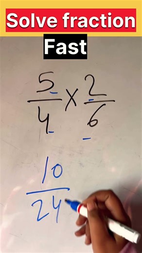 Fraction Multiplication Made Super Easy! ✨