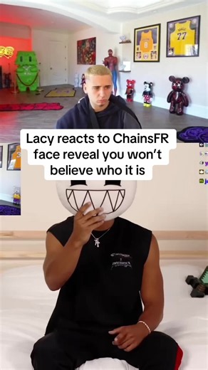Lacy reacts to ChainsFR face reveal you won’t believe who it was #lacy #lacyclips #marlon #chainsfr #twitch