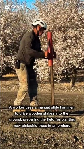 Manual Post Driving for Agriculture