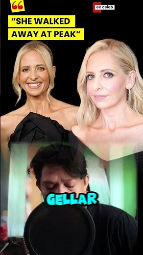 Gellar Explains Why She Left Hollywood #SarahMichelleGellar
