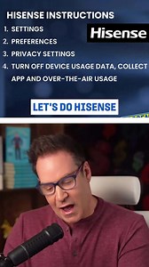 Your Hisense TV is spying on you — how to stop it