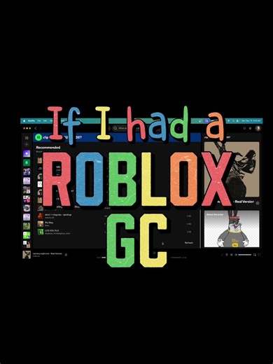 If I had a Roblox group chat!