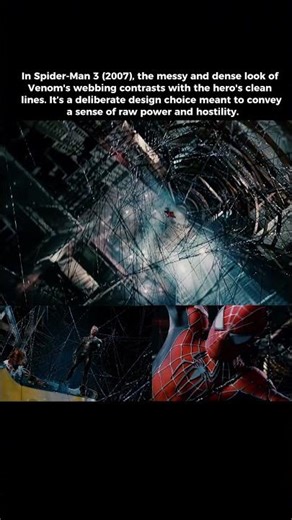 Messy strands radiate menace