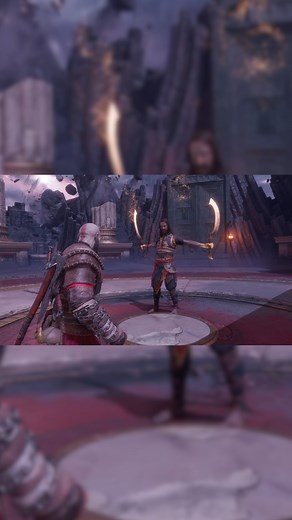 Kratos vs Týr Boss Fight #godofwar #godofwarragnarok | Super Gamers 360