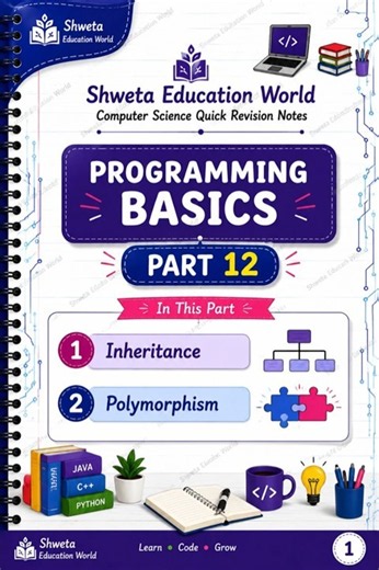 Programming Basics Part 12 : Inheritance & Polymorphism