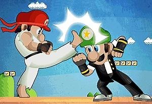 Mario Street Fight