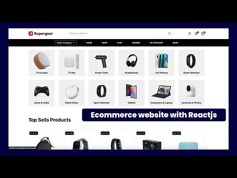 Creating Full Stack Ecommerce Website with React JS, Tailwindcss, Firebase, & Stripe.js | Full Video