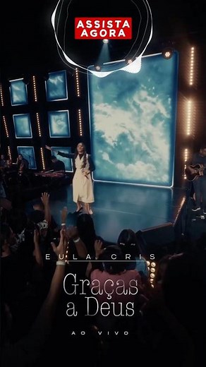 Já lançou! ✨ Assista “Graças a Deus” e receba essa mensagem! 🙏 #eulacris #estreia