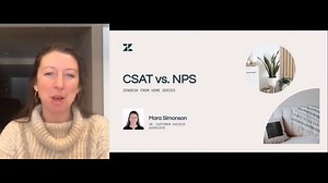 Zendesk's Mara Simonson is back for part 3 of her CSAT vs. NPS series 🙌🏽. Here, she focuses on what NPS is and how to calculate it. https://zdsk.co/3sLllyH | Zendesk