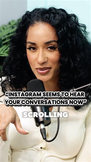 Why does Instagram know what you were JUST talking about? 👀