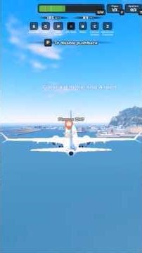Landing a Boeing 737 MAX-8 in Roblox flight world
